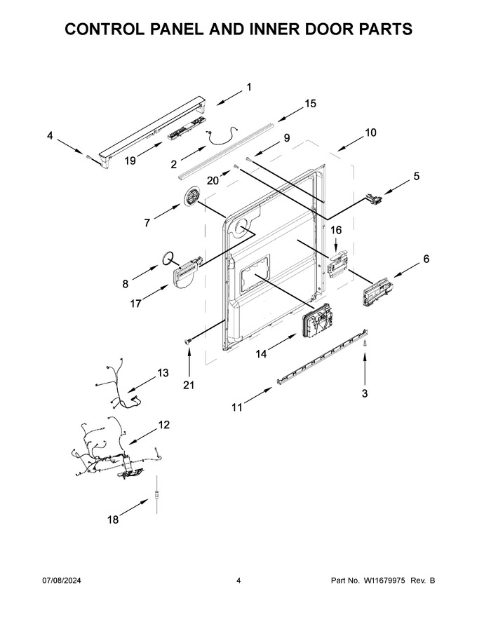 Diagram for WDT750SAKB2