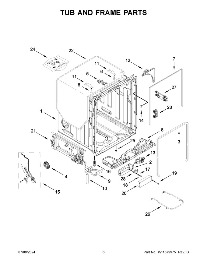 Diagram for WDT750SAKV2