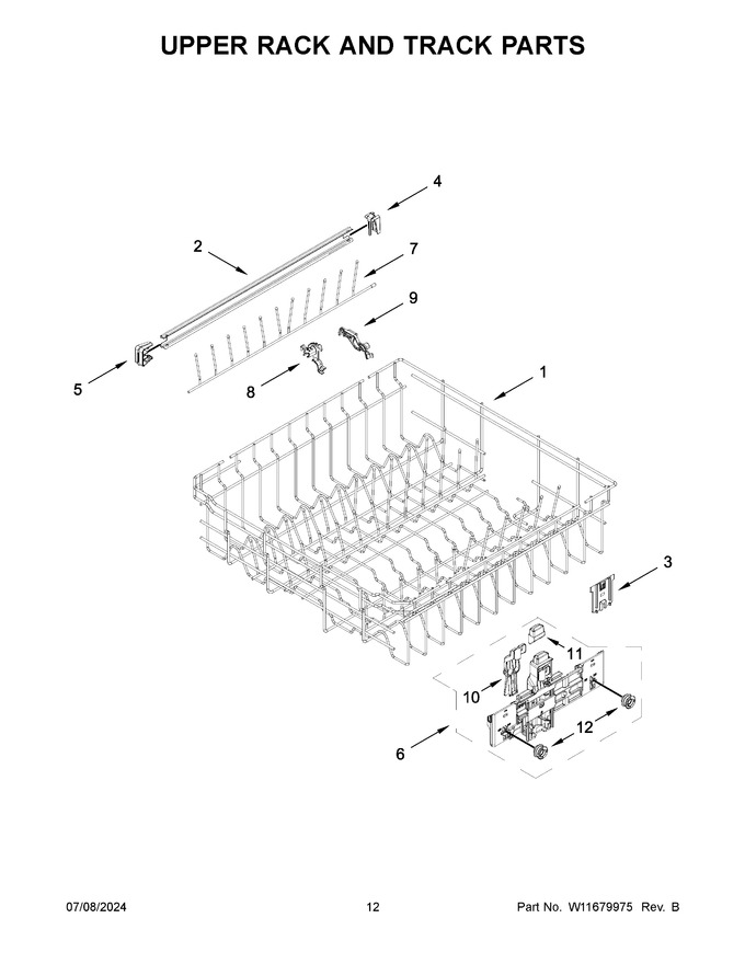 Diagram for WDT750SAKW2