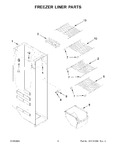 Diagram for 05 - Freezer Liner Parts