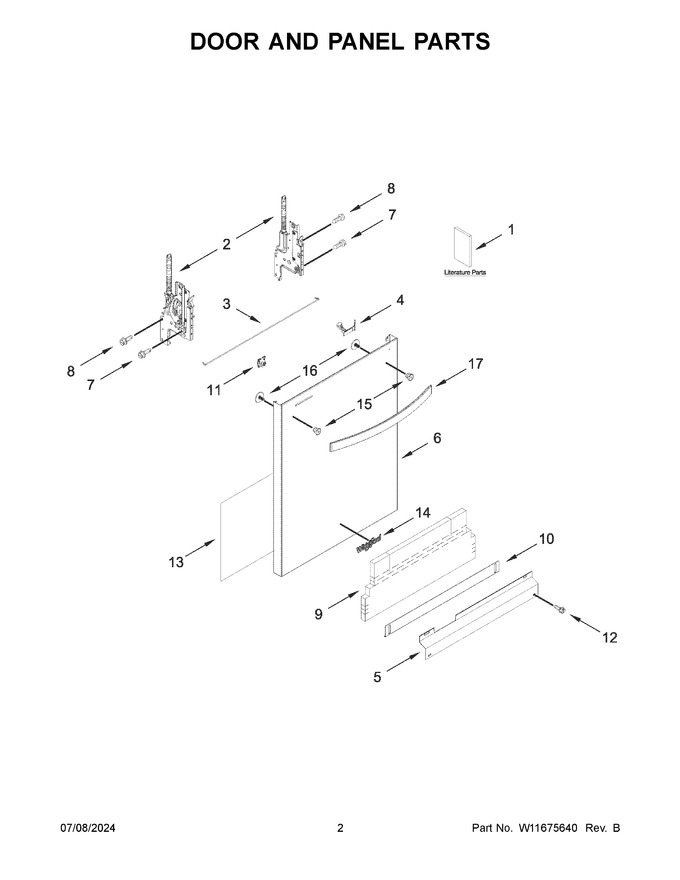 Diagram for WDT740SALZ1