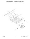 Diagram for 07 - Upper Rack And Track Parts