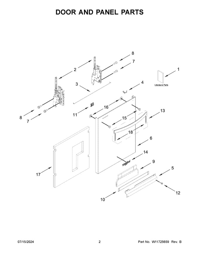 Diagram for WDT750SAKW3