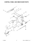 Diagram for 03 - Control Panel And Inner Door Parts