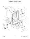 Diagram for 04 - Tub And Frame Parts