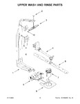 Diagram for 06 - Upper Wash And Rinse Parts