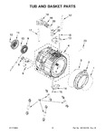 Diagram for 06 - Tub And Basket Parts