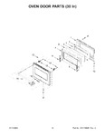 Diagram for 08 - Oven Door Parts (30 In)