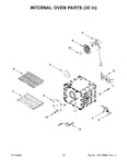 Diagram for 10 - Internal Oven Parts (30 In)