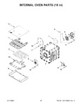 Diagram for 11 - Internal Oven Parts (18 In)