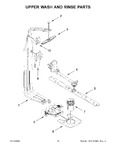 Diagram for 06 - Upper Wash And Rinse Parts