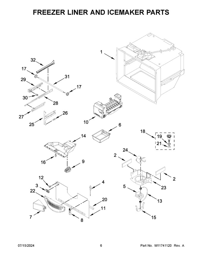 Diagram for KRFF302EBS07