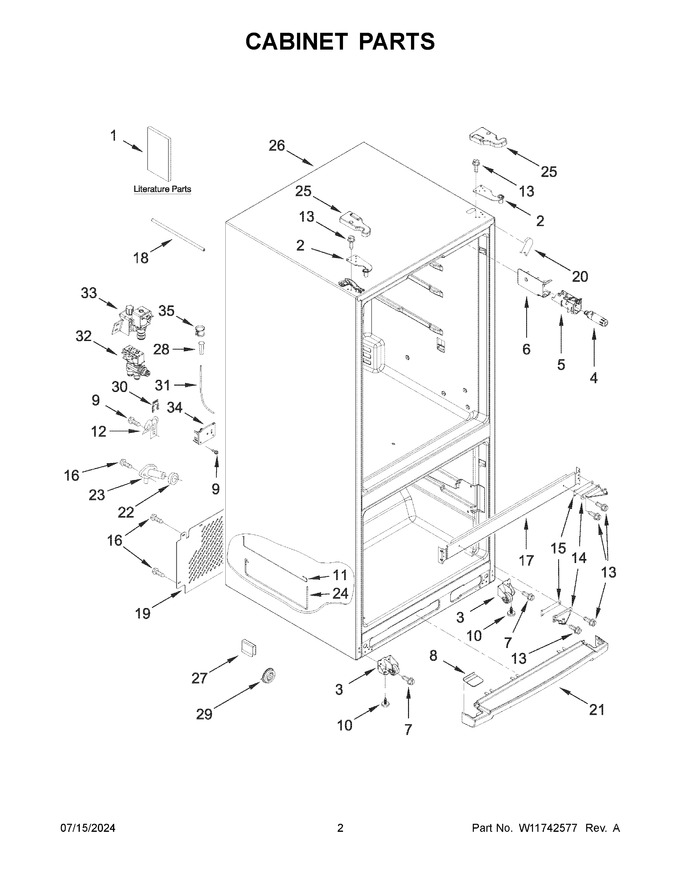 Diagram for WRF560SEHZ05