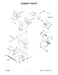 Diagram for 02 - Cabinet Parts