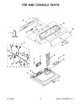 Diagram for 02 - Top And Console Parts