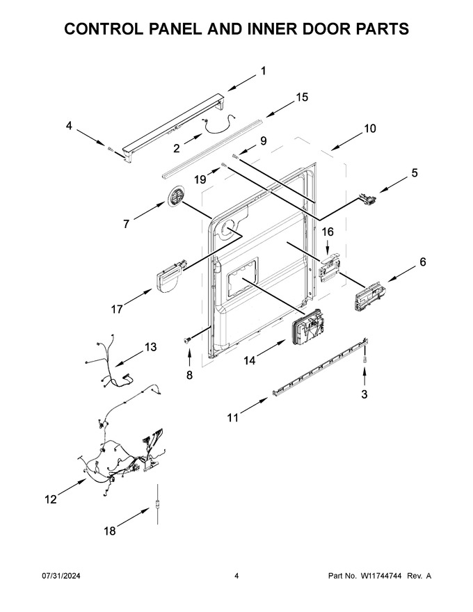 Diagram for KDTE304RPS0