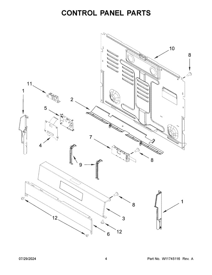 Diagram for MFGS6030RW0