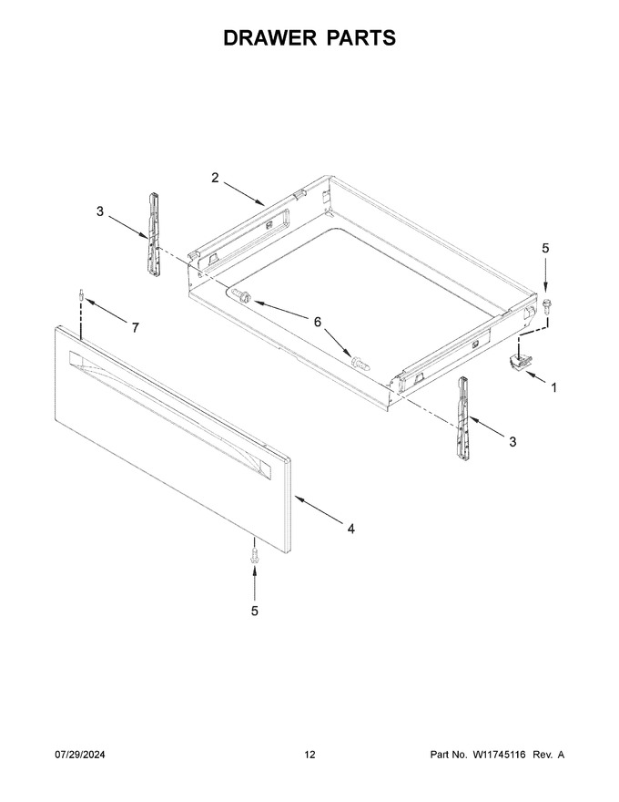 Diagram for MFGS6030RW0