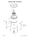 Diagram for 04 - Basket And Tub Parts