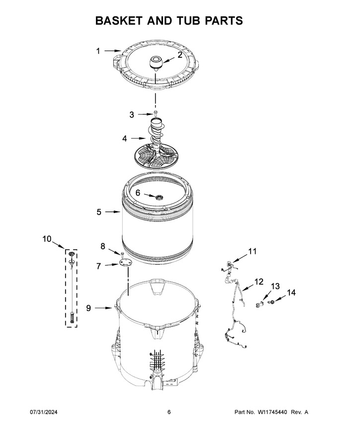 Diagram for MVW5035MW2