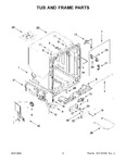 Diagram for 04 - Tub And Frame Parts