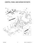 Diagram for 02 - Control Panel And Separator Parts