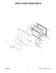 Diagram for 04 - Upper Oven Door Parts