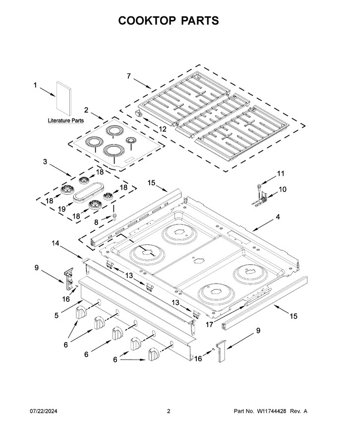 Diagram for WFGS5030RZ0