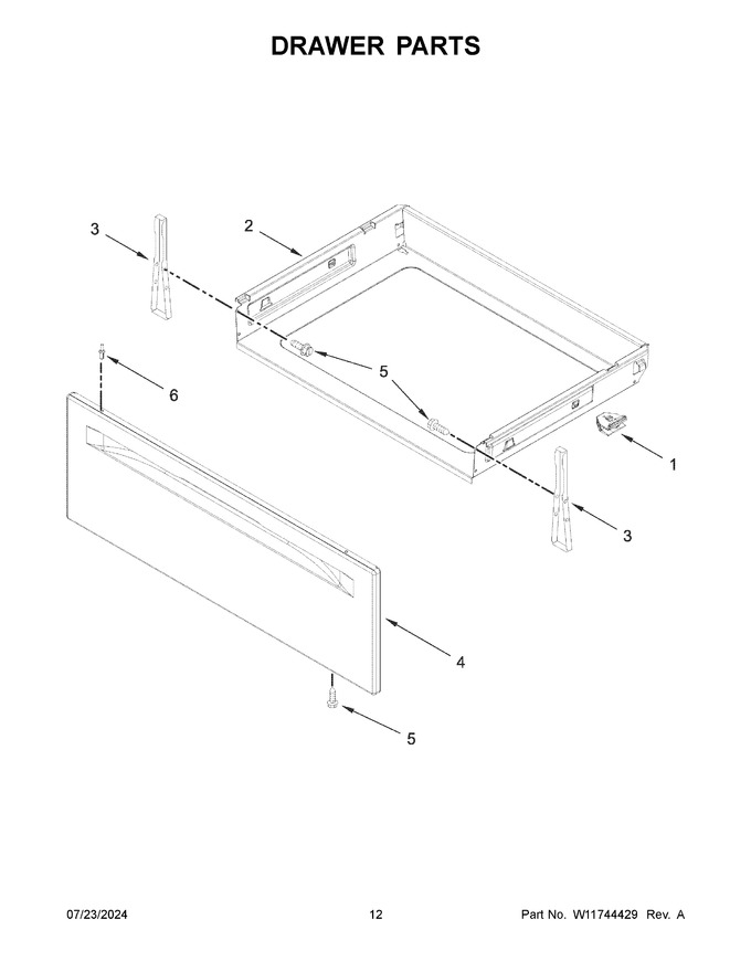 Diagram for WFGS5030RB0