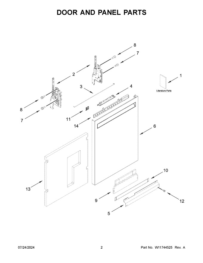 Diagram for KDFE304RBS0