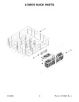 Diagram for 08 - Lower Rack Parts