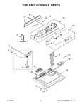 Diagram for 02 - Top And Console Parts