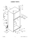 Diagram for 02 - Cabinet Parts