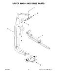 Diagram for 06 - Upper Wash And Rinse Parts