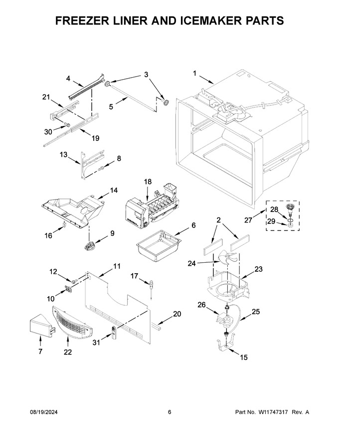 Diagram for WRFC2036RZ00