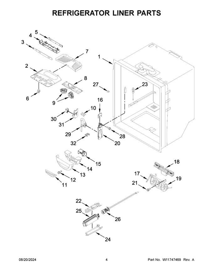 Diagram for WRFC2036RW00