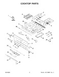 Diagram for 02 - Cooktop Parts