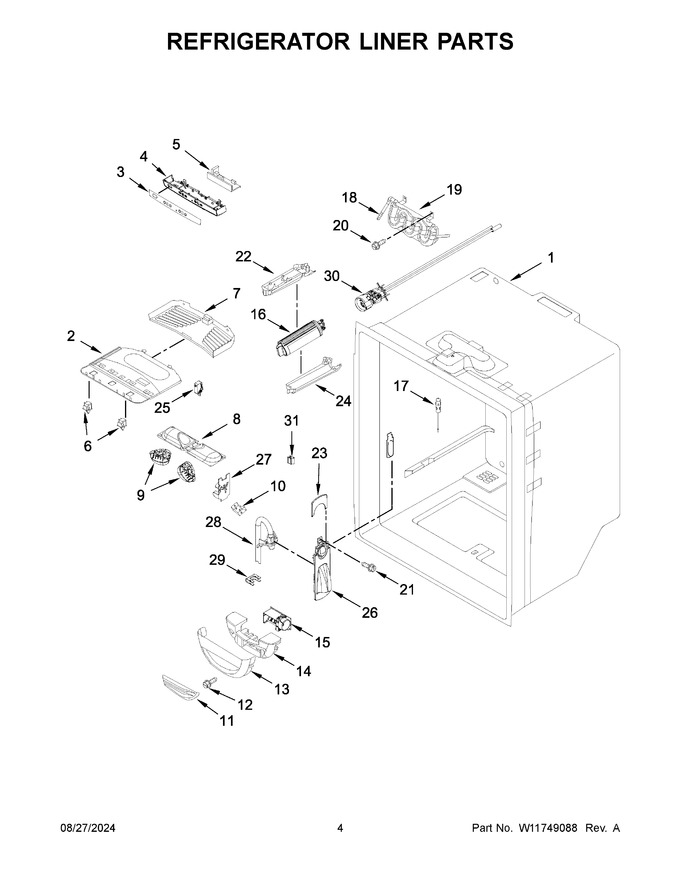 Diagram for WRFF3236RW00