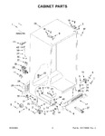 Diagram for 02 - Cabinet Parts