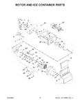 Diagram for 06 - Motor And Ice Container Parts