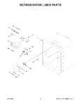 Diagram for 03 - Refrigerator Liner Parts