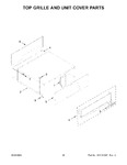 Diagram for 12 - Top Grille And Unit Cover Parts