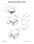 Diagram for 04 - Refrigerator Shelf Parts