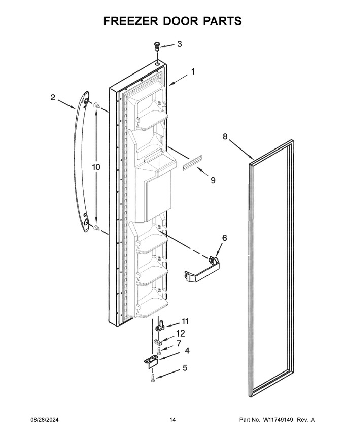 Diagram for WRS331SDHW07