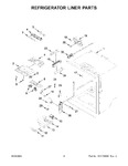 Diagram for 03 - Refrigerator Liner Parts