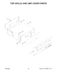 Diagram for 12 - Top Grille And Unit Cover Parts