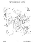 Diagram for 02 - Top And Cabinet Parts