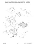 Diagram for 03 - Evaporator, Grid, And Water Parts