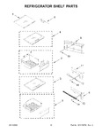 Diagram for 07 - Refrigerator Shelf Parts