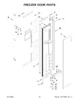 Diagram for 10 - Freezer Door Parts